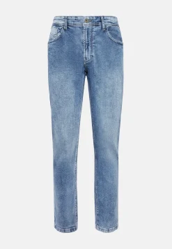 5 Poches En Denim Clair