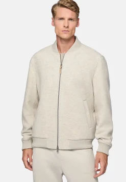 Bomber En Laine Rembourrée