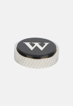 Boutons De Manchette Ronds Lettre W