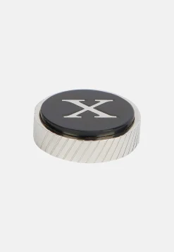 Boutons De Manchette Ronds Lettre X