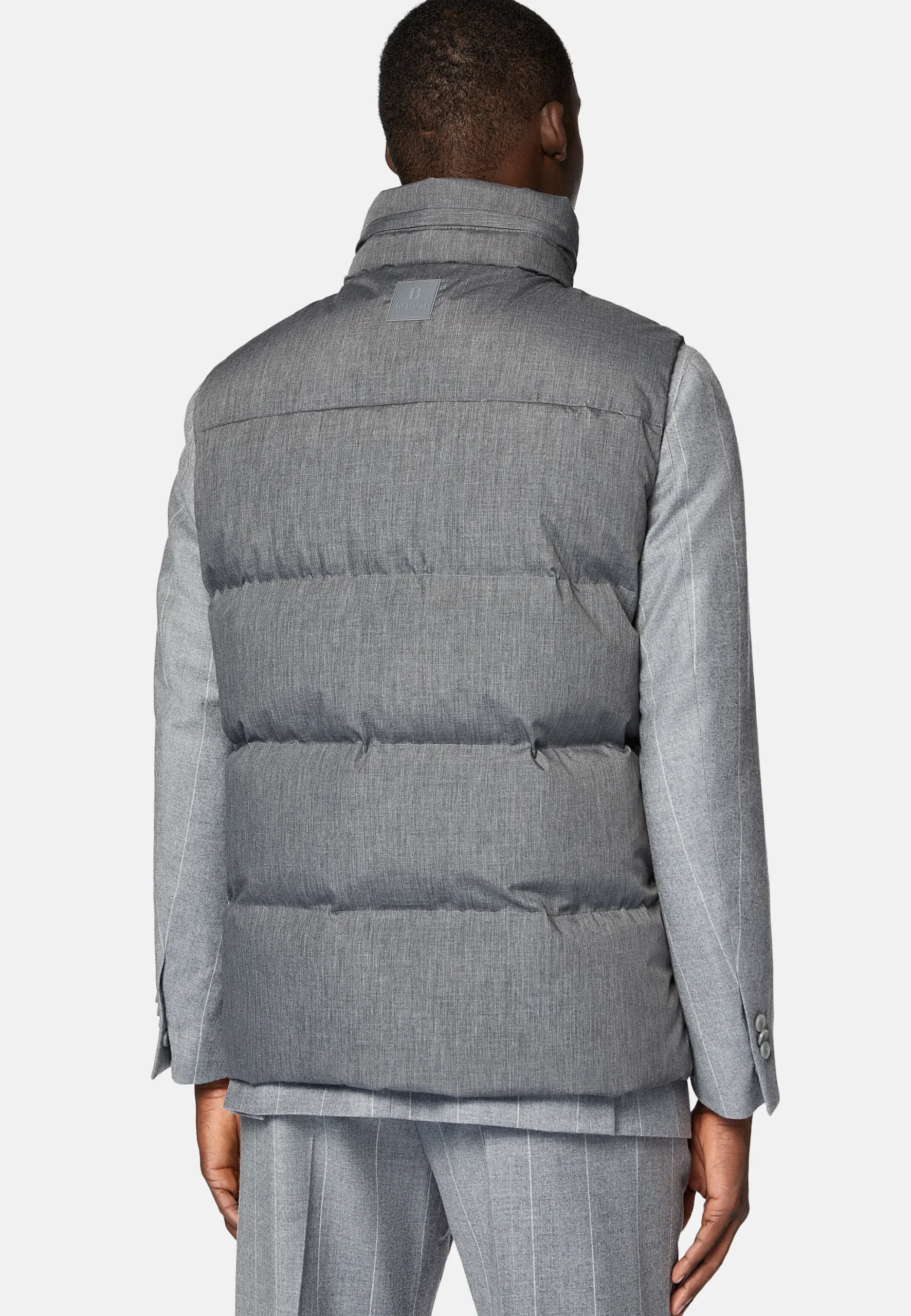 Gilet En Tissu Technique De Plume D'Oie