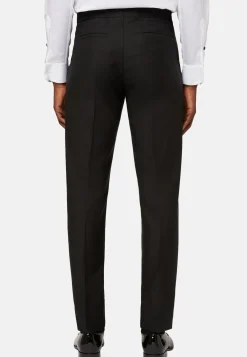 Pantalon De Smoking En Laine