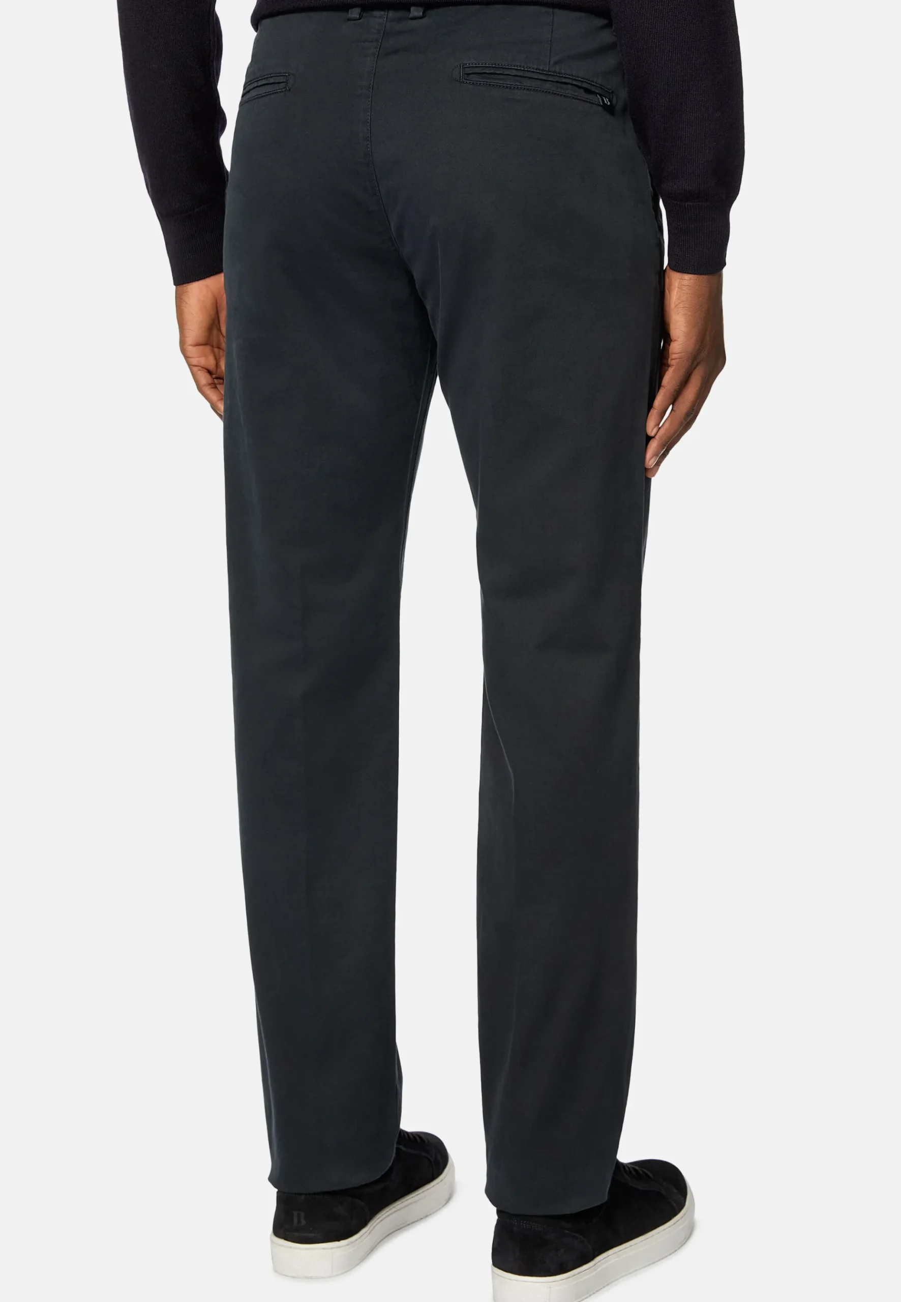 Pantalon En Gabardine De Coton