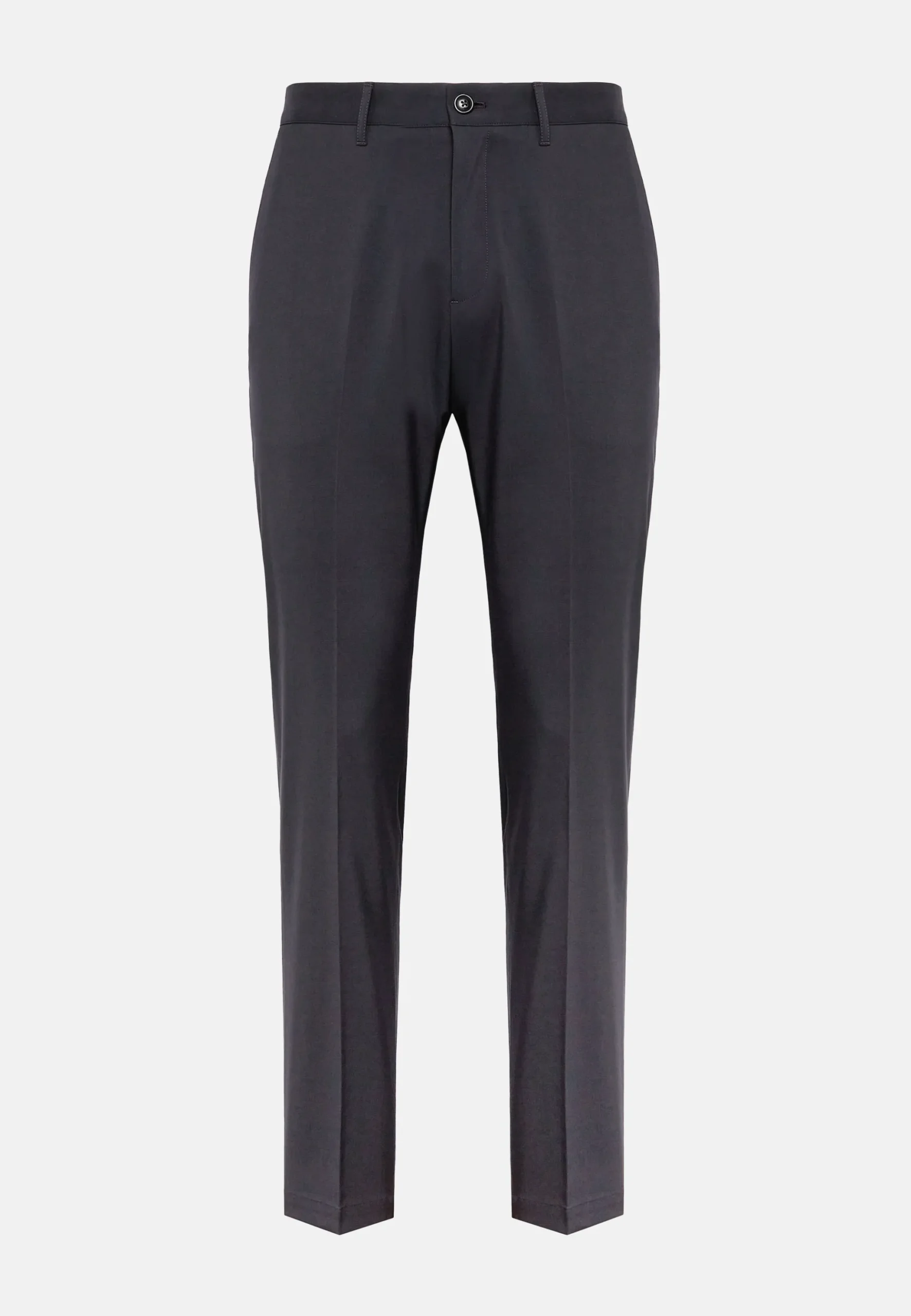 Pantalon En Tissu Technique Et Coton