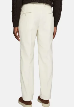 Pantalon En Velours De Coton