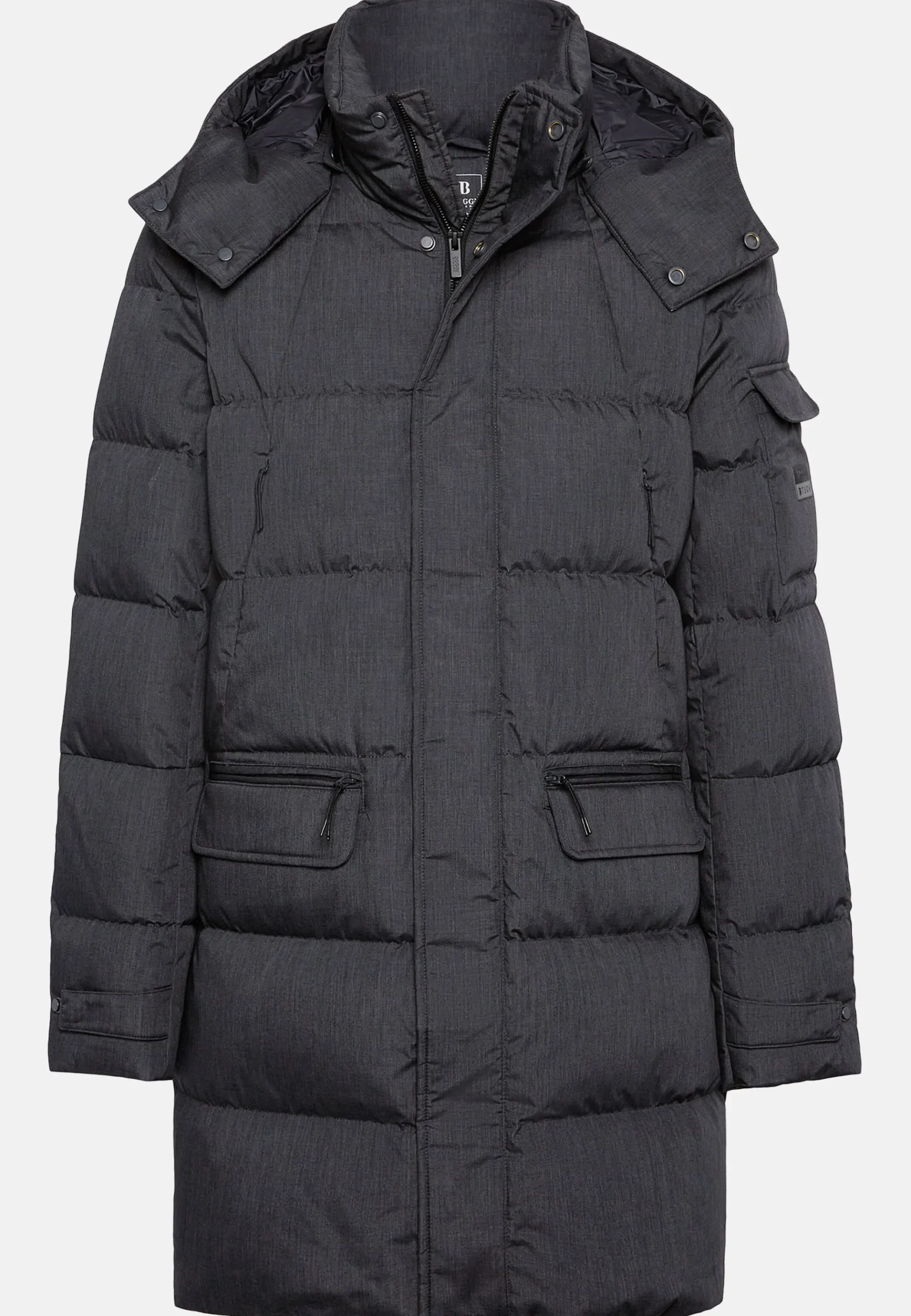 Parka En Tissu Technique Plume D'Oie BTech