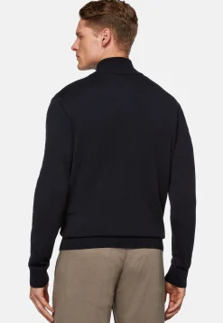 Pull Full Zip En Laine Mérinos