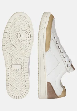 Sneakers En Cuir Et Daim