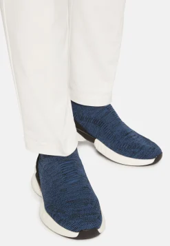 Sneakers Willow Bleues En Fils Recyclés