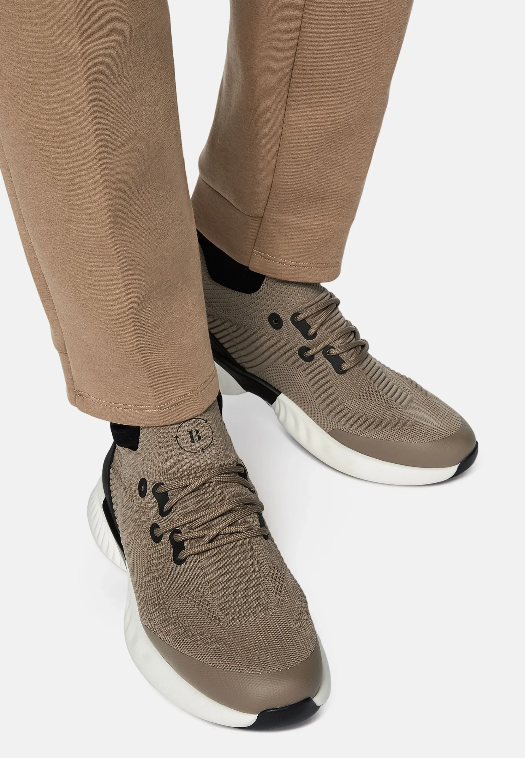 Sneakers Willow Taupe En Fil Recyclé