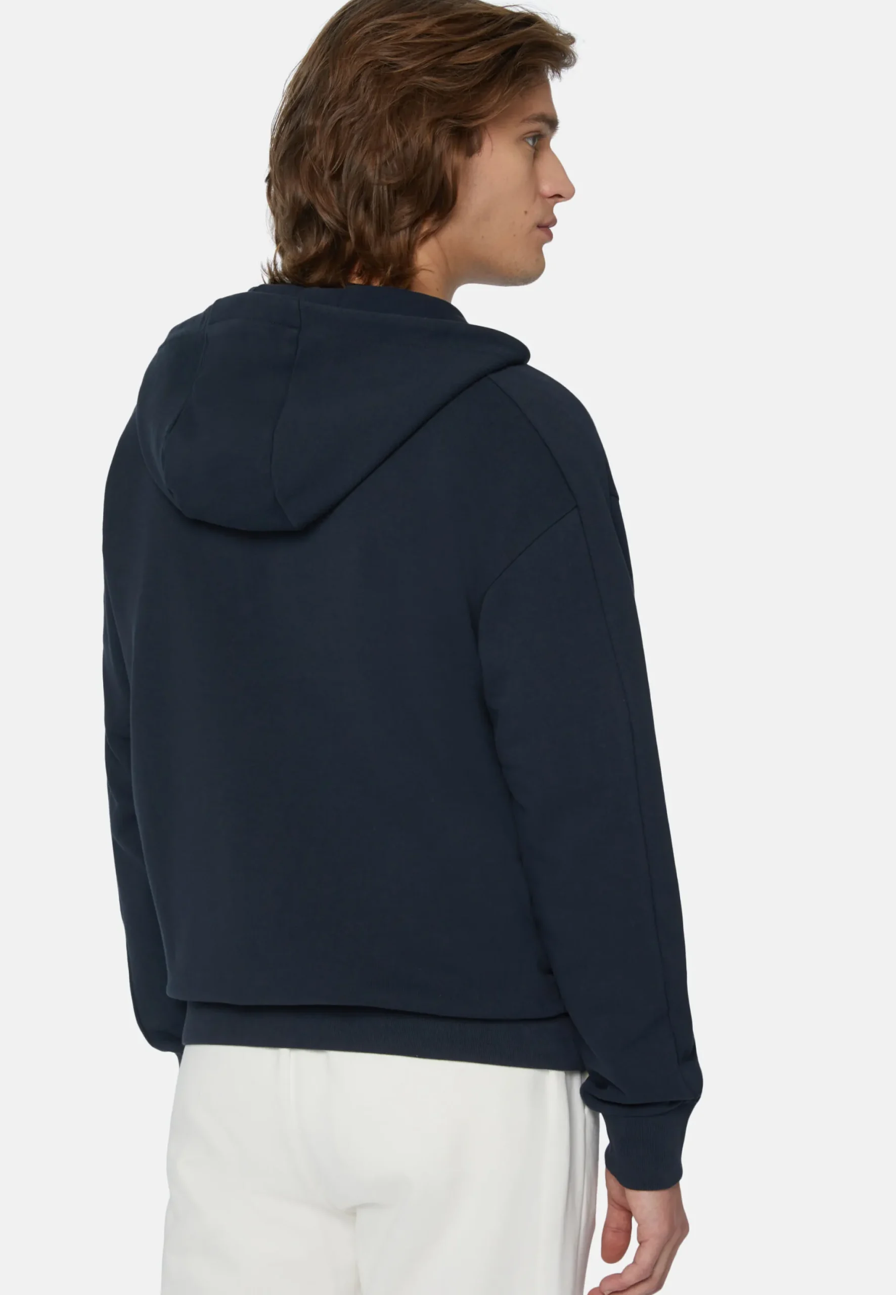 Sweat-Shirt Full Zip En Coton Bio Mélangé