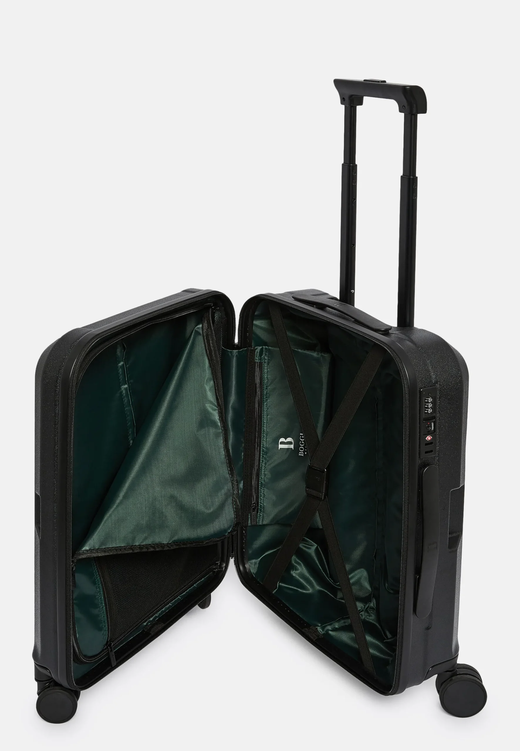 Valise De Cabine Cage Noire En Polycarbonate