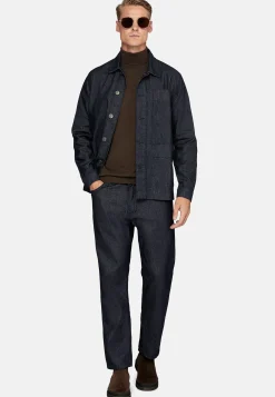 Veste Chemise De Travail En Denim