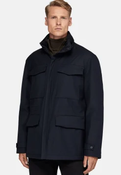 Veste De Treillis En Tissu Technique Rembourré