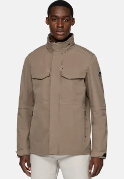 Veste De Treillis En Tissu Technique Recyclé B Tech