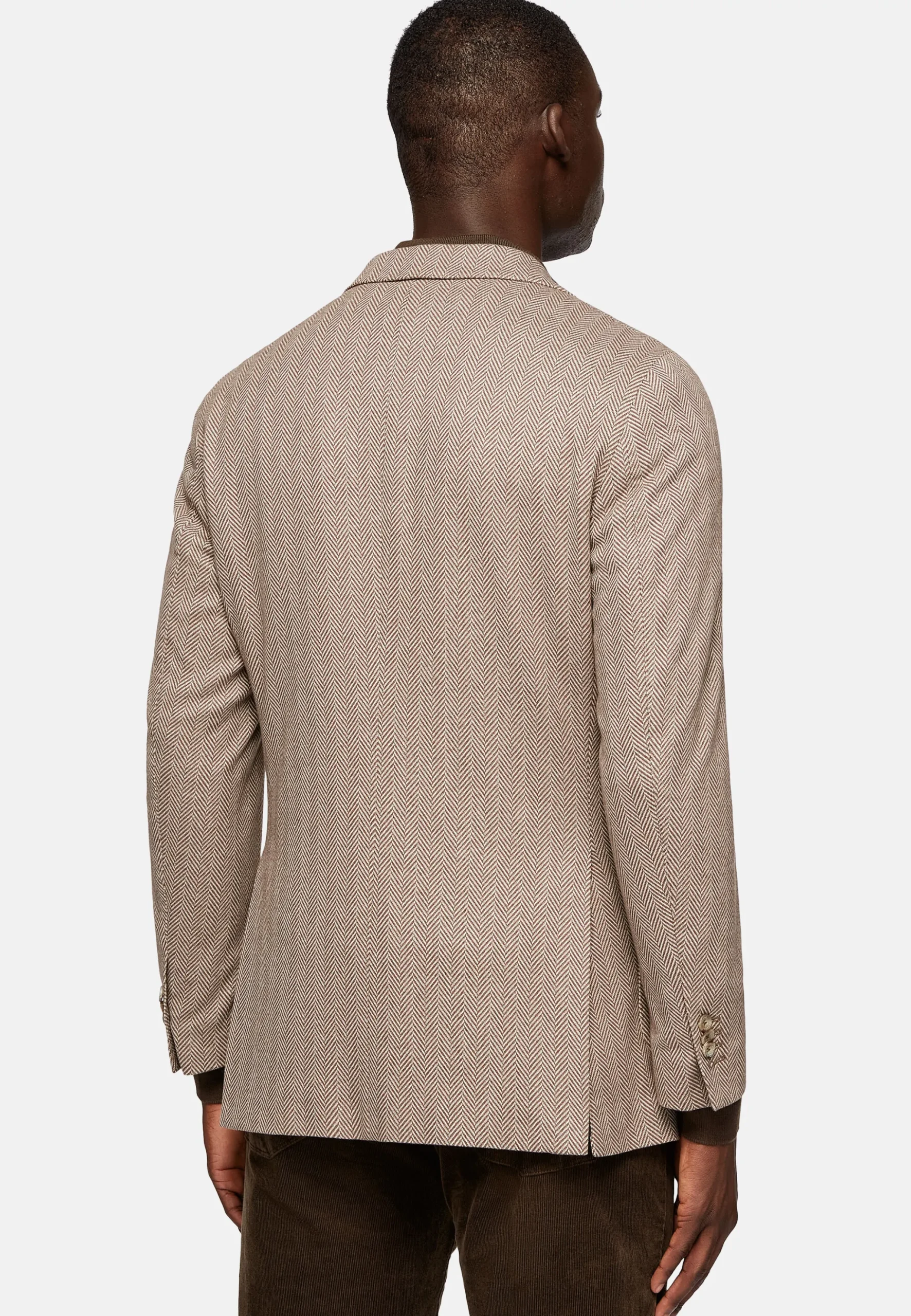 Veste Structurée En Coton Mélangé Jersey