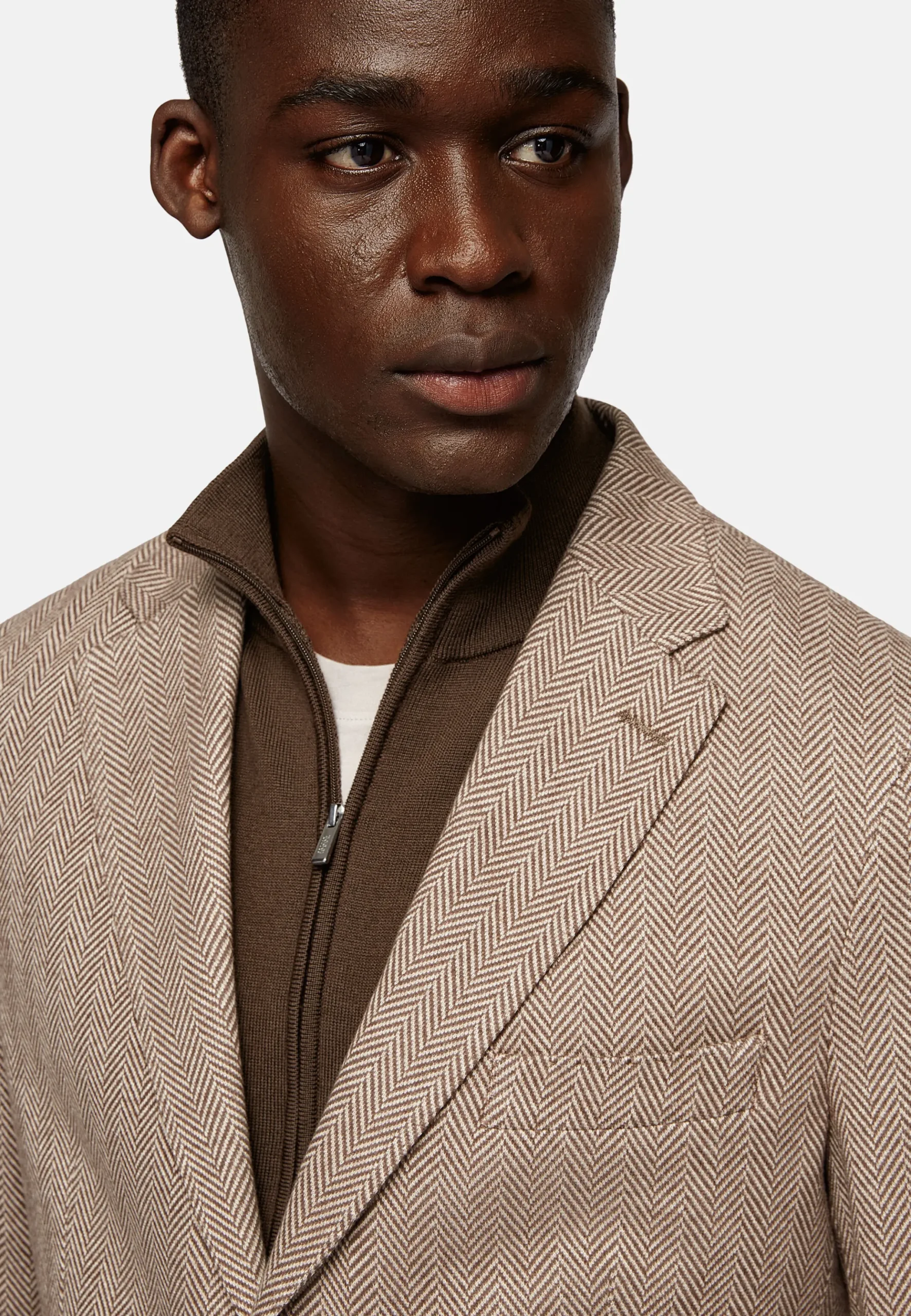 Veste Structurée En Coton Mélangé Jersey