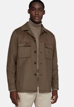 Veste-chemise Link En Pur Cachemire